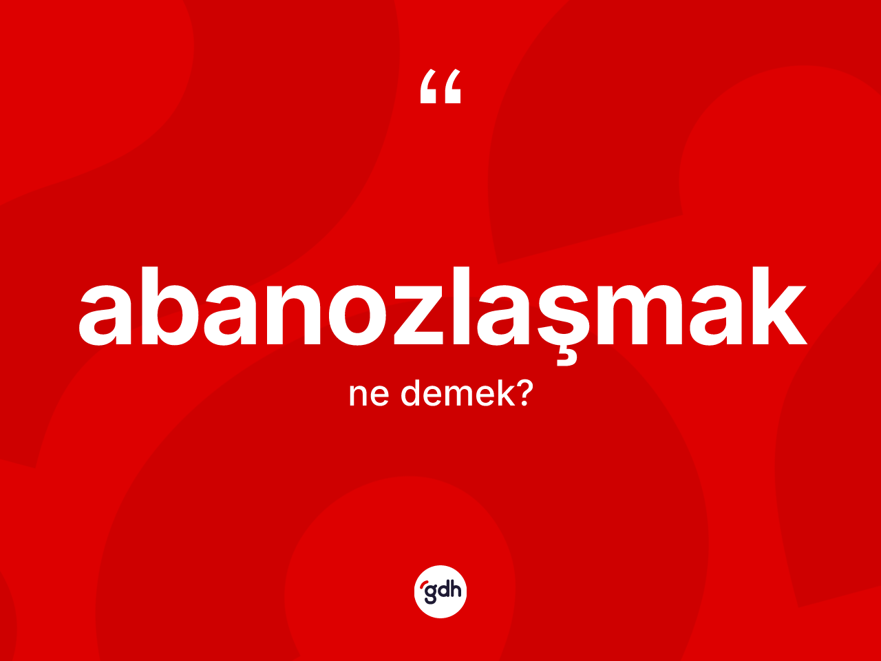 Abanozlaşmak kelimesinin tanımı nedir? Abanozlaşmak kelimesinin kaç farklı anlamı var?