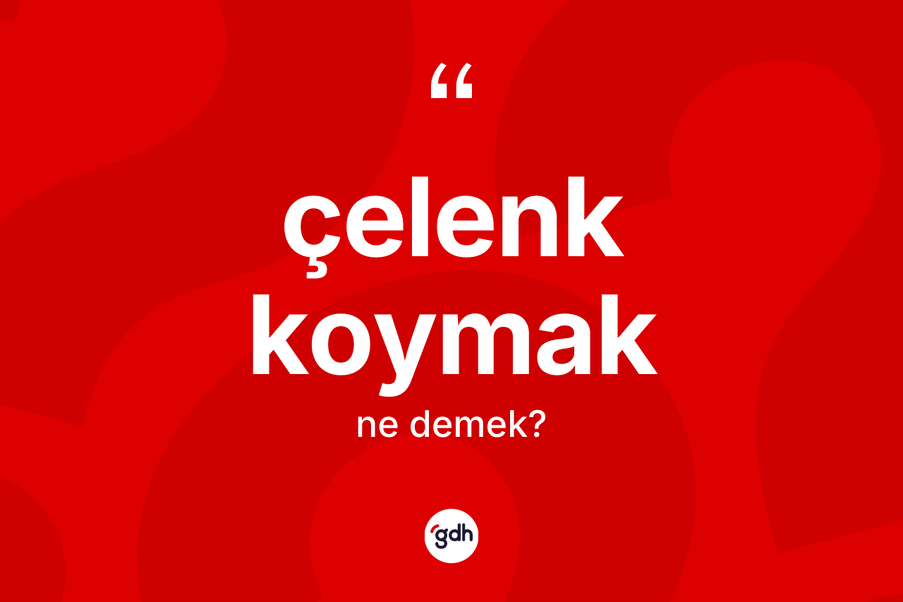 Çelenk koymak ifadesi nedir? Çelenk koymak ifadesi hangi durumlarda kullanılır?