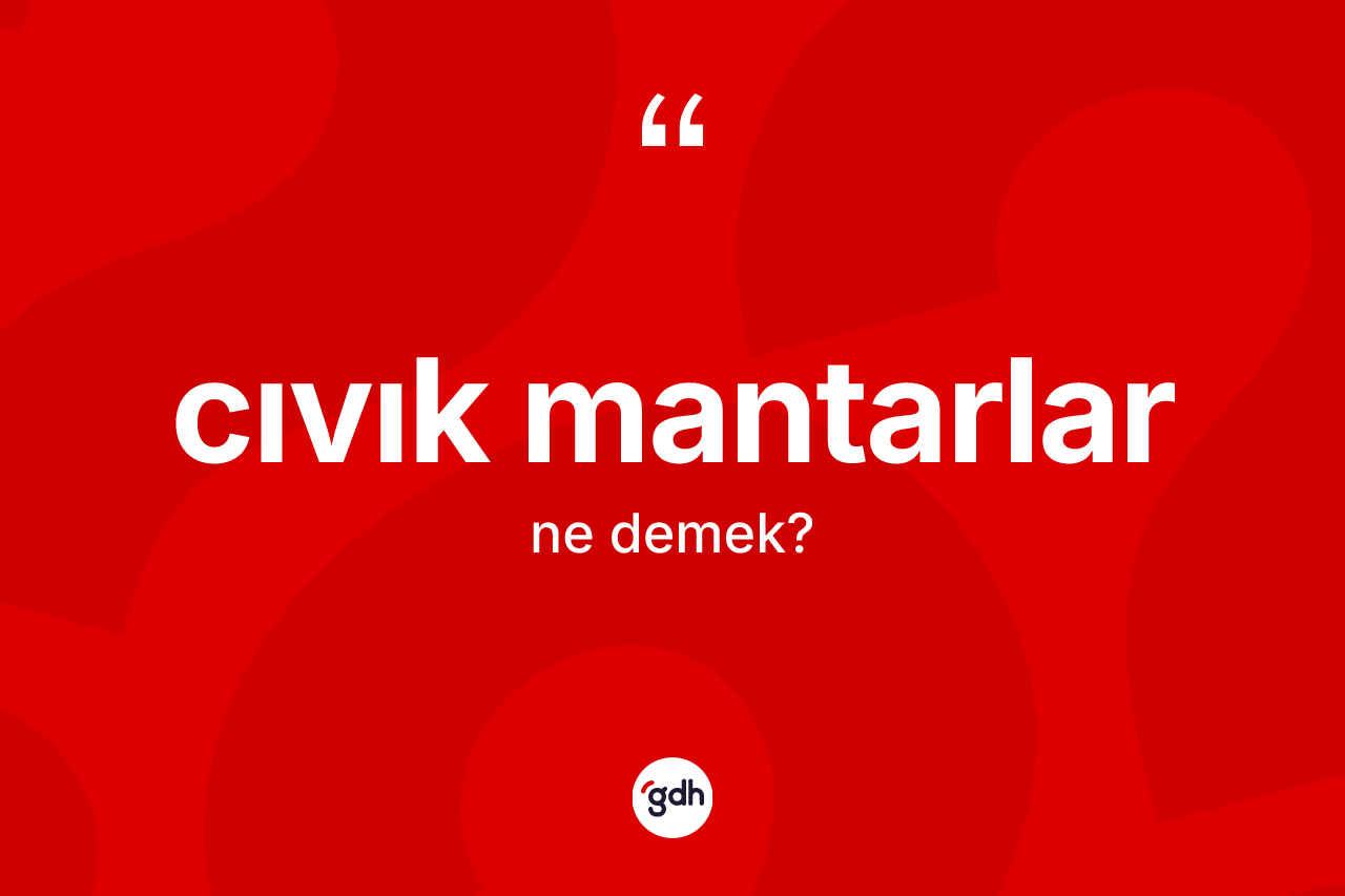 Cıvık mantarlar nedir? Cıvık mantarların TDK'ya göre anlamı nedir?