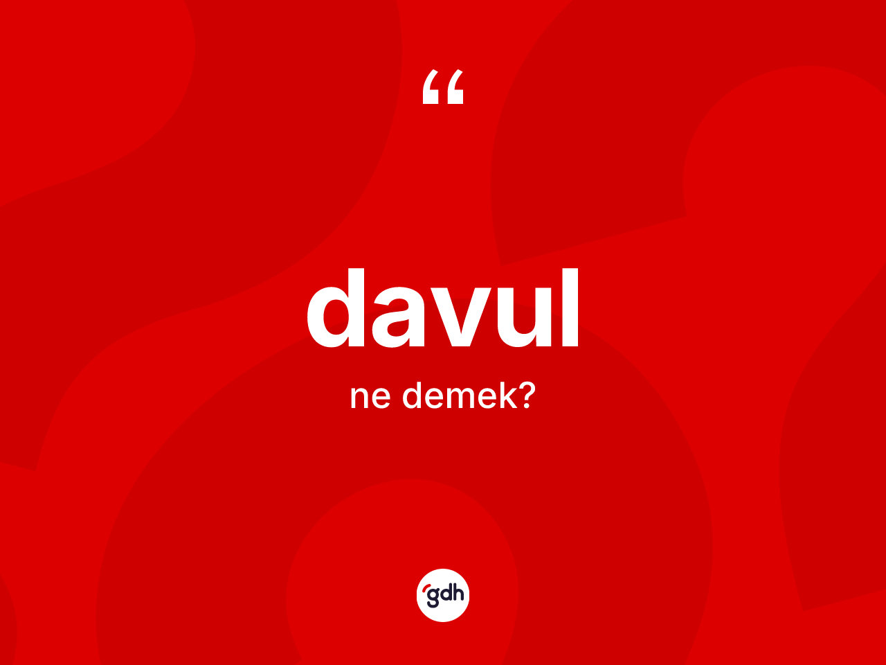 Davul kelimesinin sözlükteki tanımı nedir? Davul kelimesinin özellikleri nelerdir?