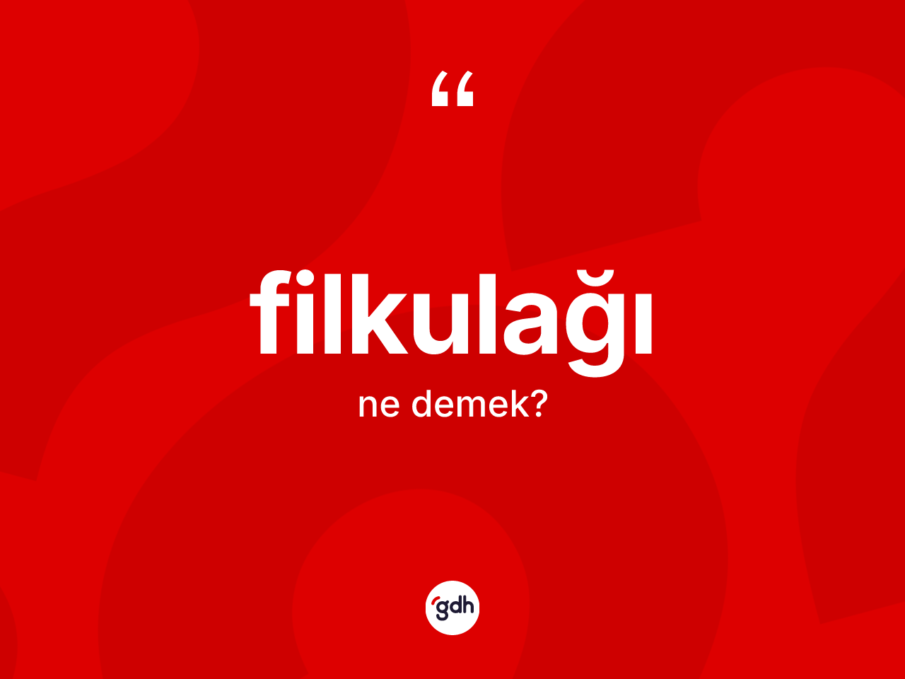 Filkulağı kelimesinin anlamı nedir? Filkulağının halk arasındaki kullanımı nasıldır?