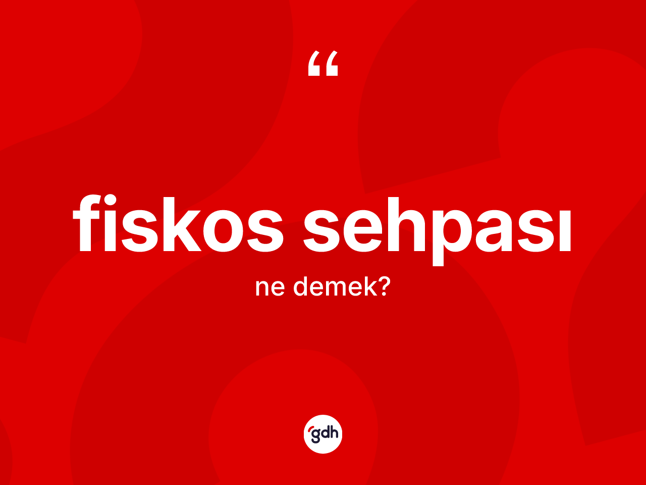 Fiskos sehpası nedir? Fiskos sehpasının TDK'ya göre anlamı nedir?