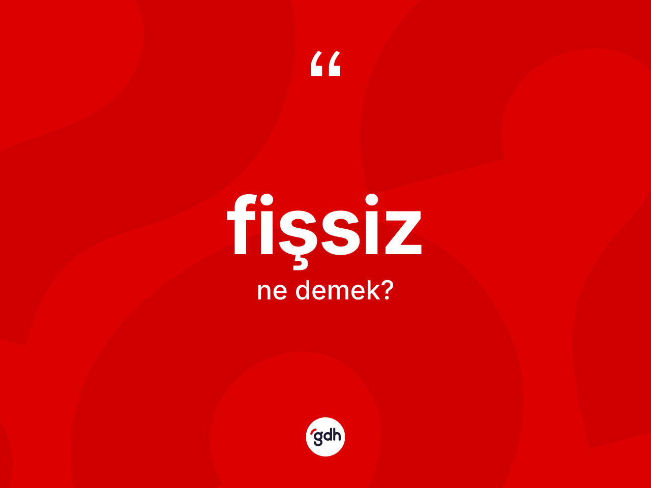Fişsiz kelimesinin anlamı nedir? Fişsizin TDK'ya göre anlamı nedir?