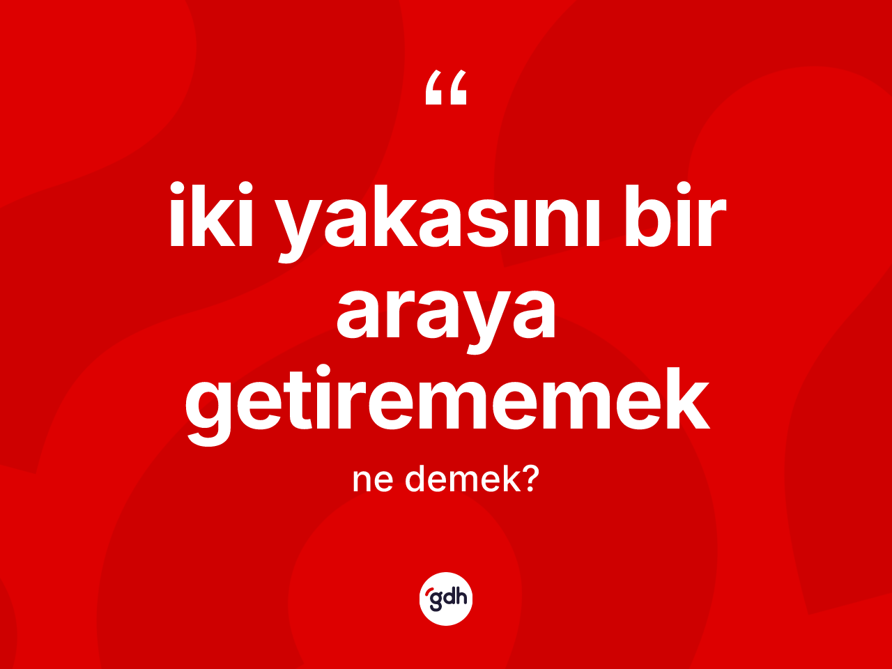 İki yakasını bir araya getirememek nedir? İki yakasını bir araya getirememek ifadesi nerede kullanılır?