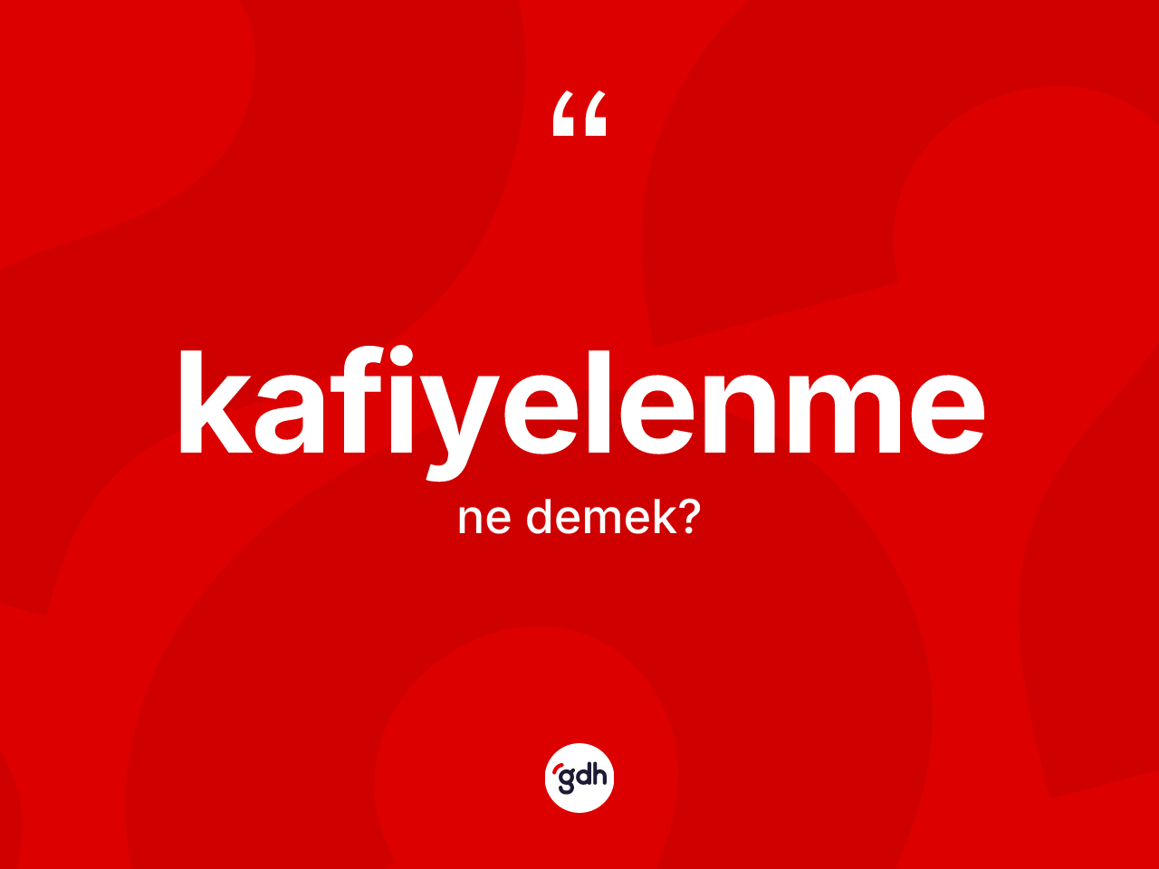 Kafiyelenme kelimesinin sözlükteki tanımı nedir? Kafiyelenmenin TDK'ya göre anlamı nedir?