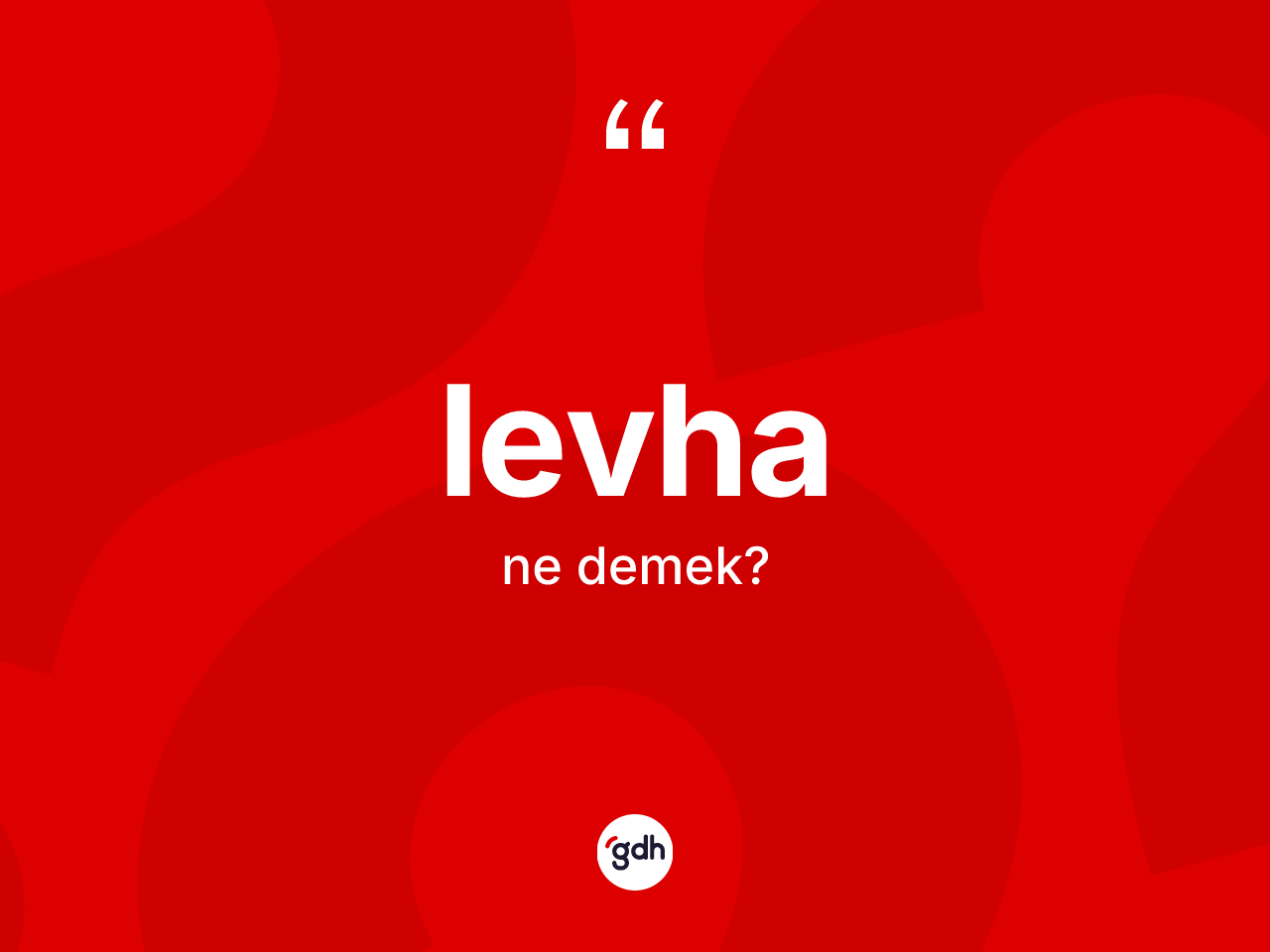 Levha kelimesinin tanımı nedir? Levhanın TDK'ya göre anlamı nedir?