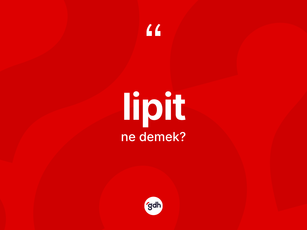 Lipit kelimesinin anlamı nedir? Lipidin TDK'ya göre anlamı nedir?