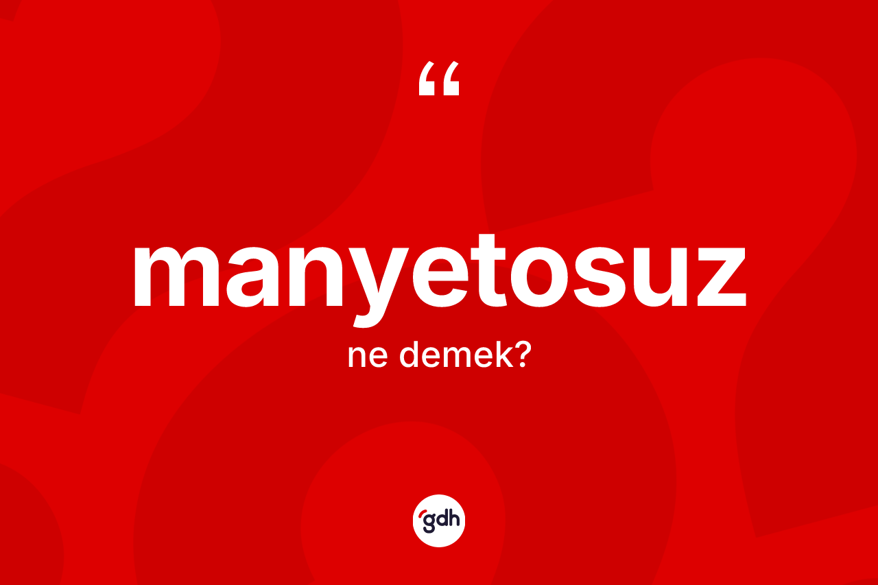 Manyetosuz ne anlama gelir? Manyetosuzun halk arasındaki kullanımı nasıldır?