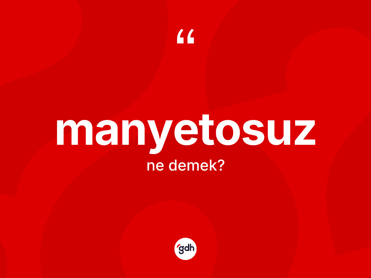 Manyetosuz ne anlama gelir? Manyetosuzun halk arasındaki kullanımı nasıldır?