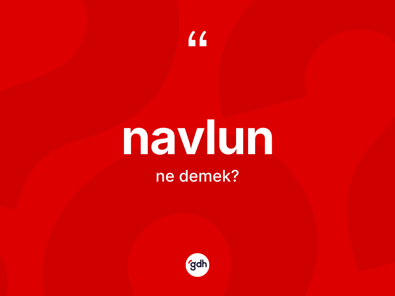 Navlun kelimesinin anlamı nedir? Navlunun TDK'ya göre anlamı nedir?