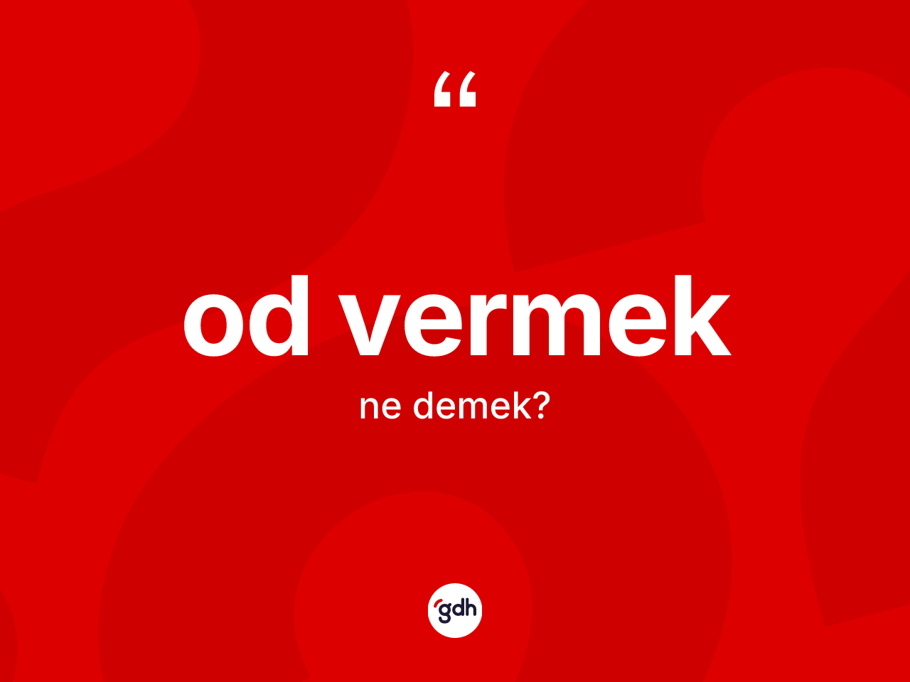Od vermek ifadesinin sözlükteki anlamı nedir? Od vermek ifadesinin TDK'ya göre açıklaması nedir?