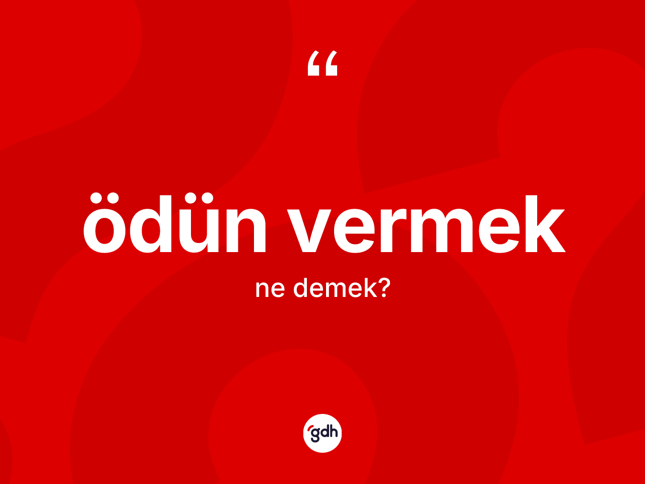 Ödün vermek ne demektir? Ödün vermek sözü nerede kullanılır?