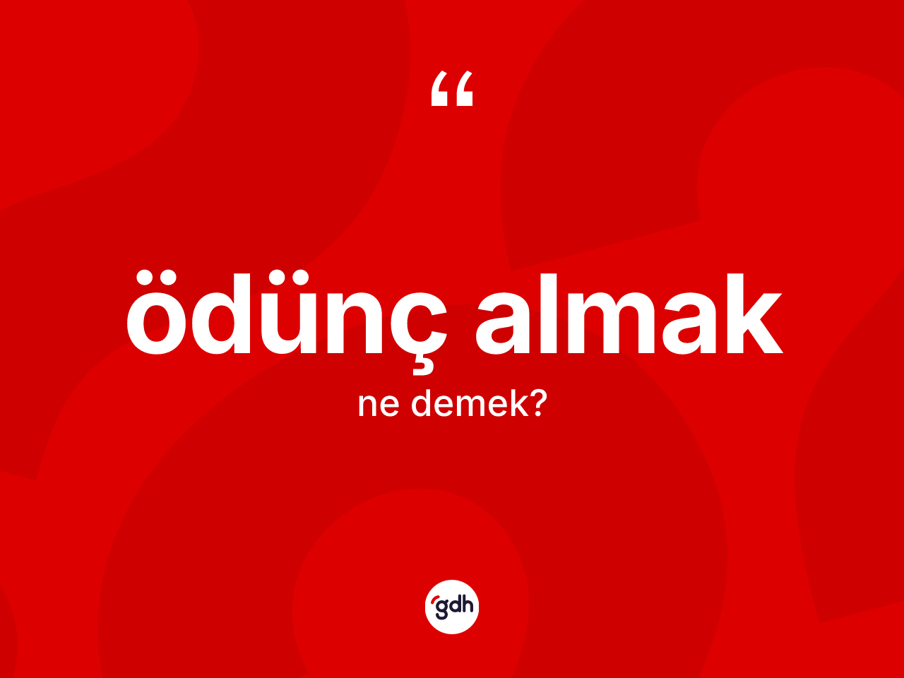 Ödünç almak sözü ne demek? Ödünç almak ifadesinin TDK'ya göre anlamı nedir?