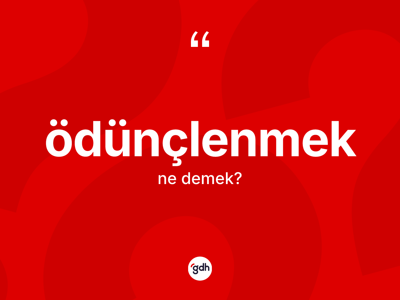 Ödünçlenmek kelimesinin anlamı nedir? Ödünçlenmeğin TDK'ya göre anlamı nedir?