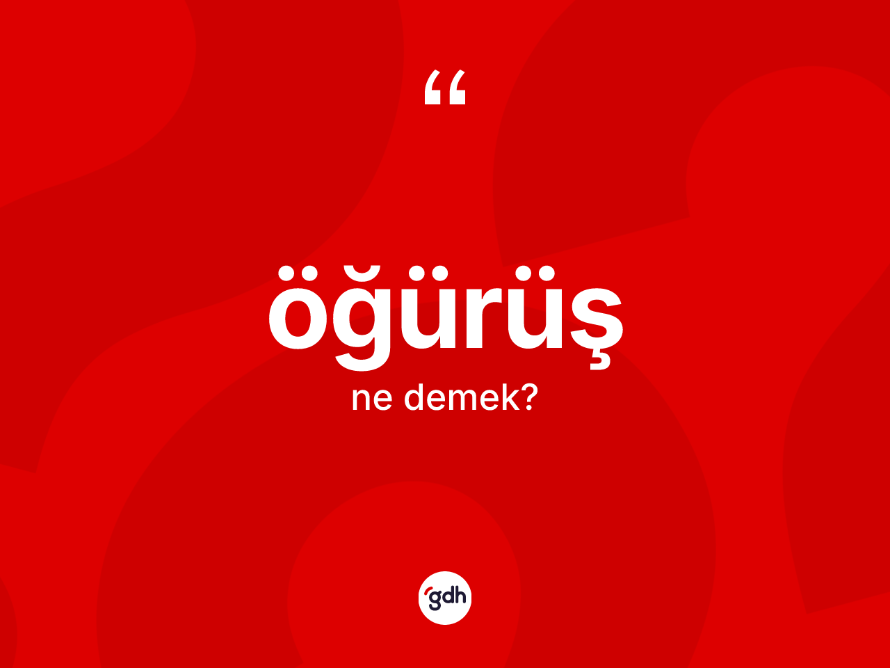 Öğürüş kelimesi nedir? Öğürüş kelimesinin özellikleri nelerdir?