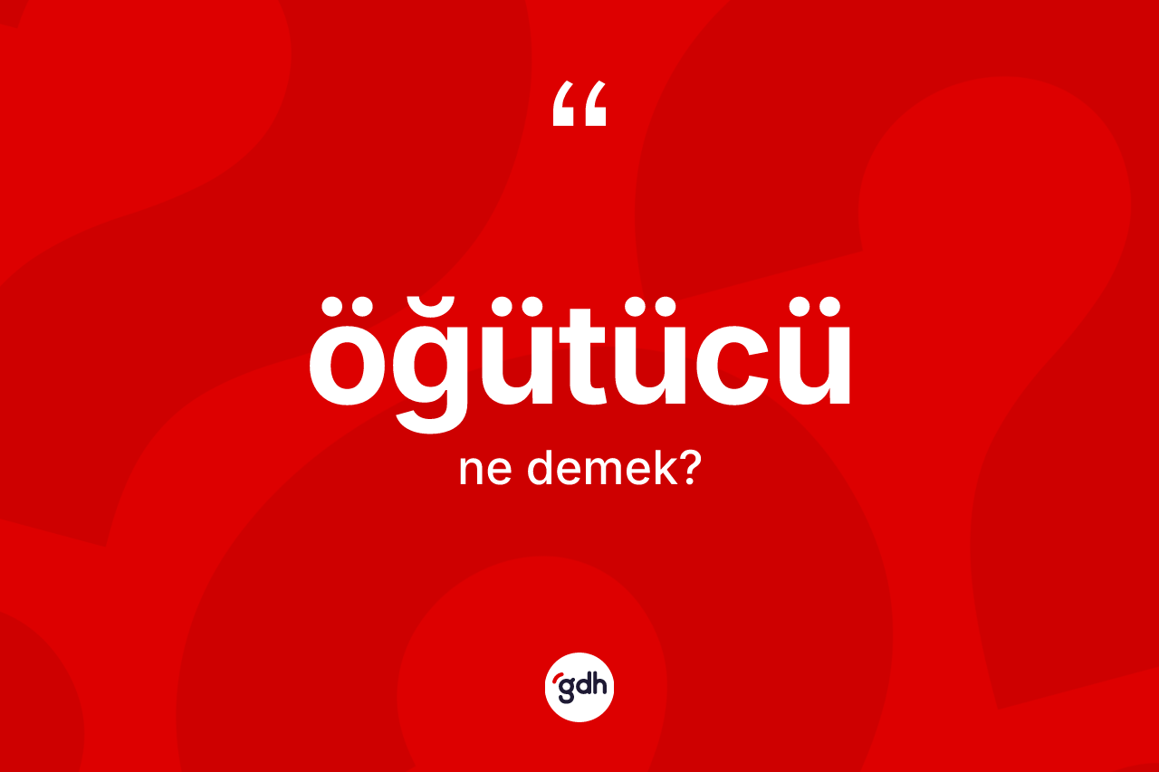 Öğütücü kelimesi nedir? Öğütücünün halk arasındaki kullanımı nasıldır?