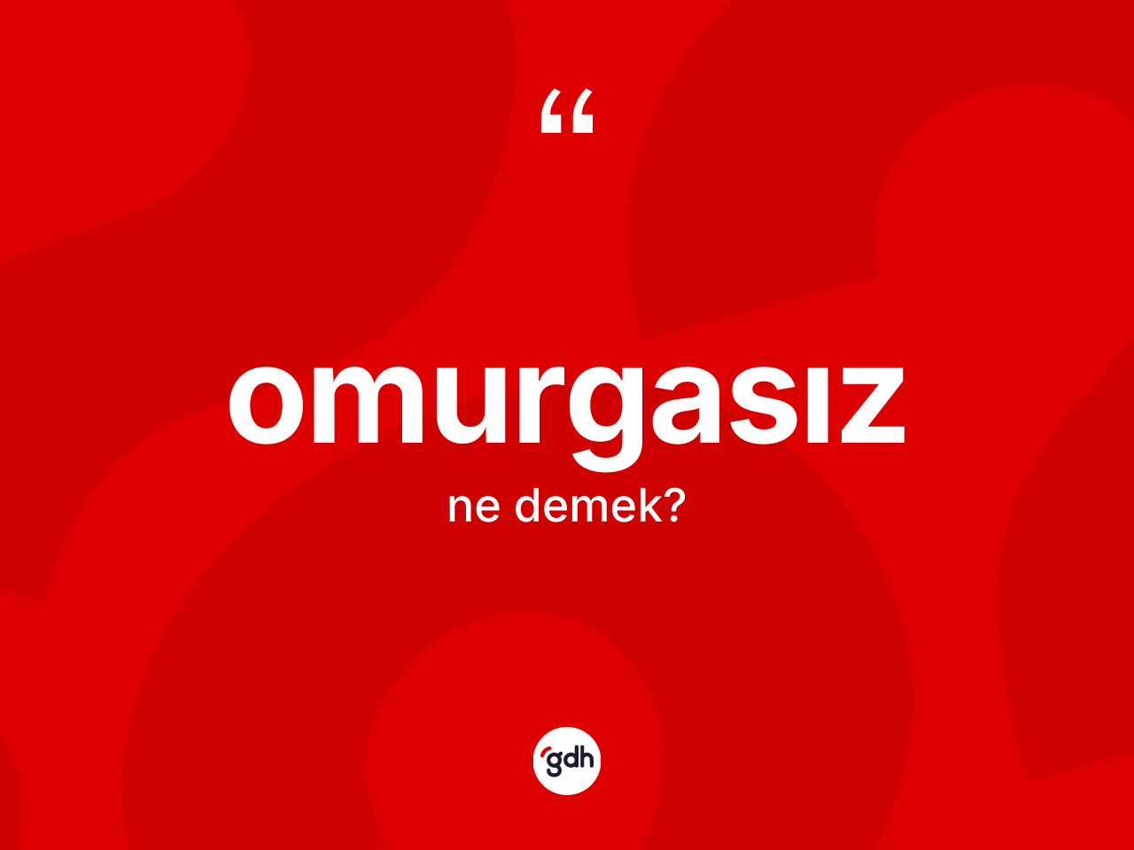 Omurgasız kelimesi ne demek? Omurgasız kelimesinin TDK anlamı nedir?