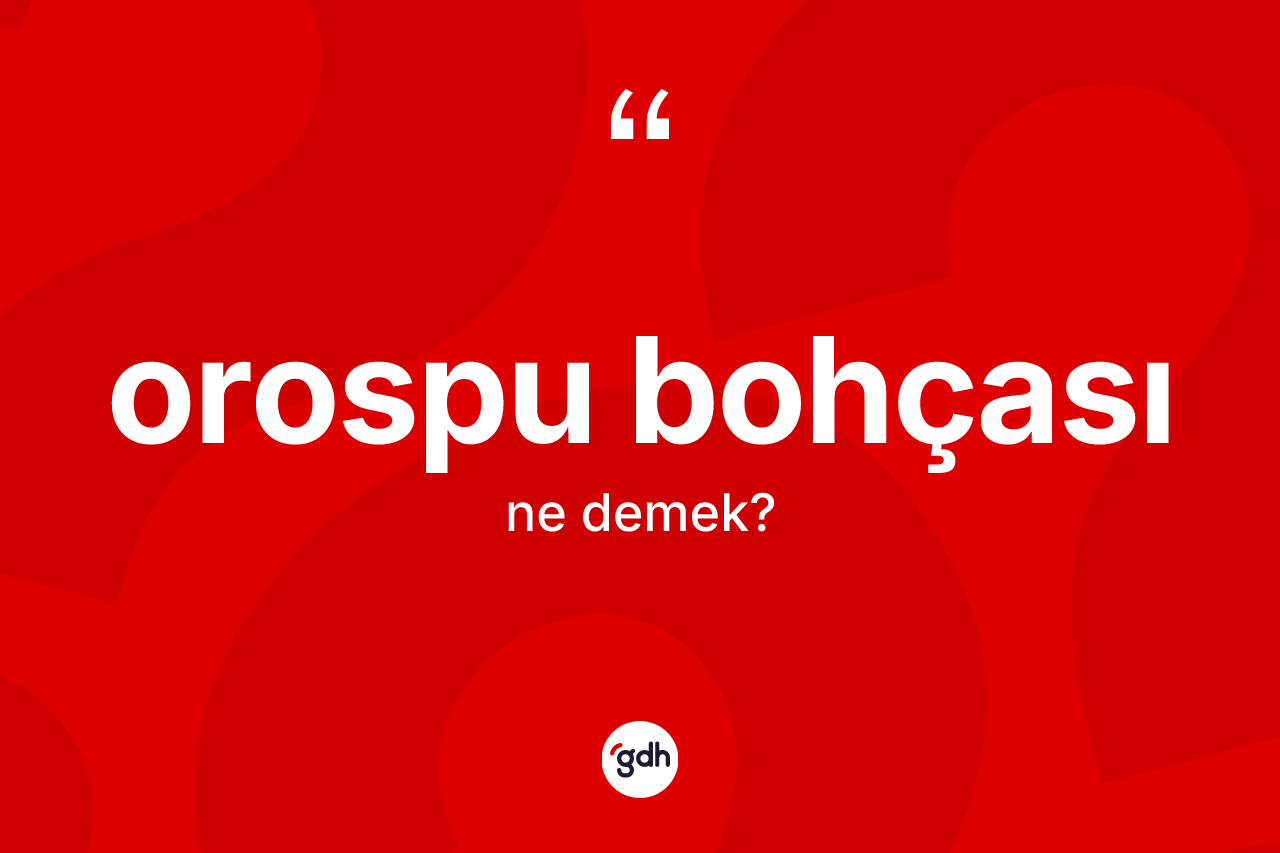 Orospu bohçası kelimesi ne demek? Orospu bohçası kelimesinin özellikleri nelerdir?