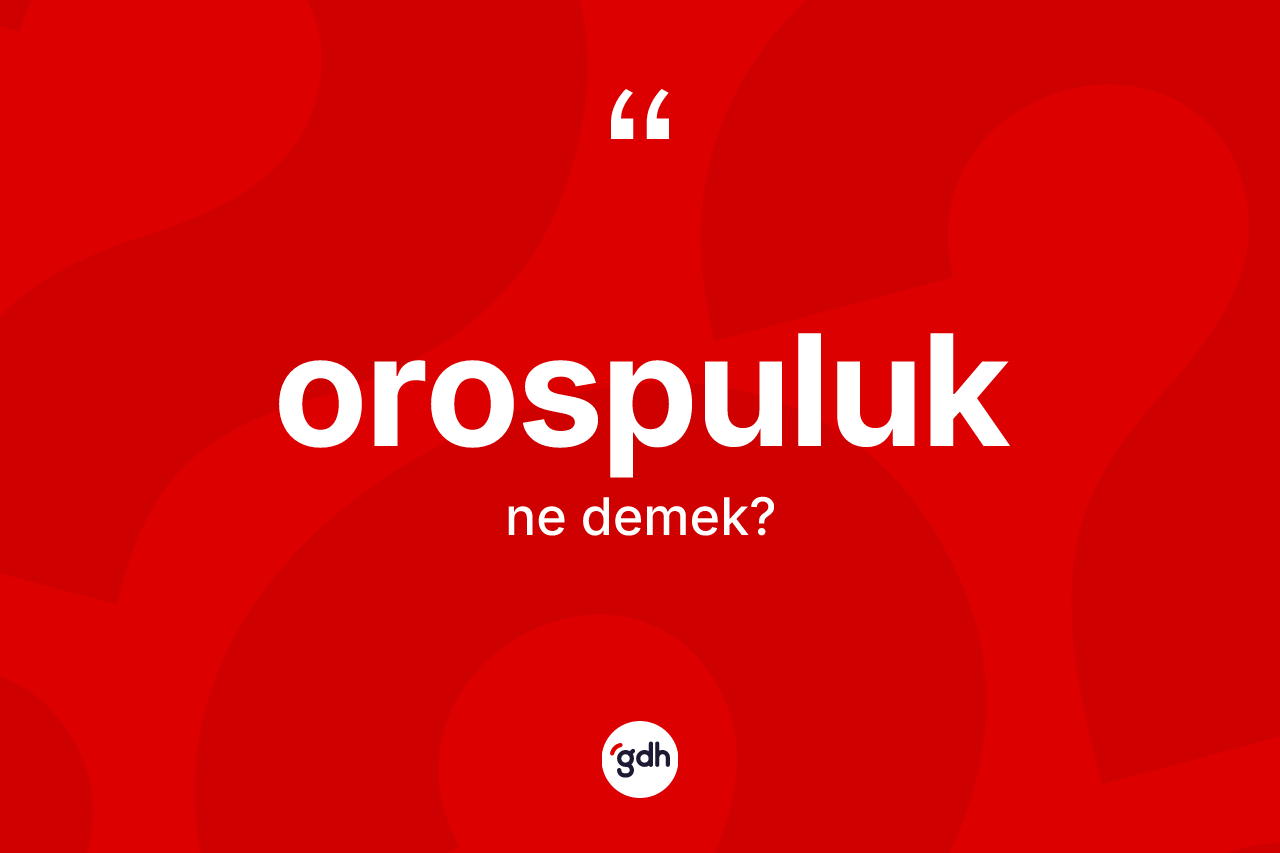 Orospuluk kelimesi nedir? Orospuluk kelimesinin TDK'ya göre açıklaması nedir?