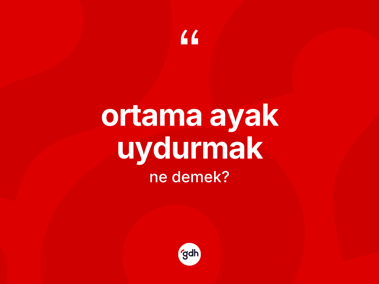 Ortama ayak uydurmak ifadesinin anlamı nedir? Ortama ayak uydurmak ifadesi hangi durumlarda kullanılır?