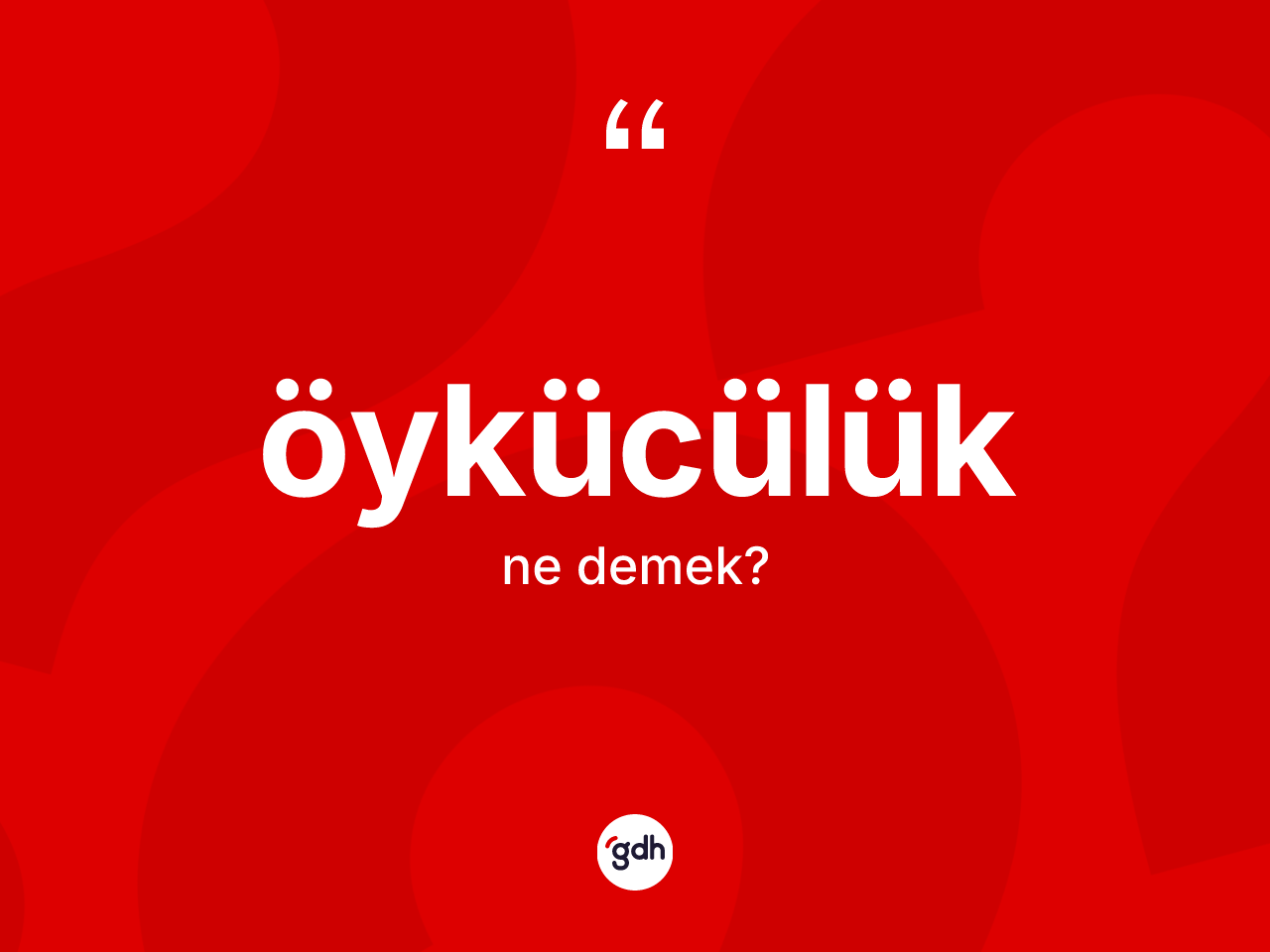 Öykücülük kelimesi ne anlama gelir? Öykücülüğün kısaca tanımı nedir?