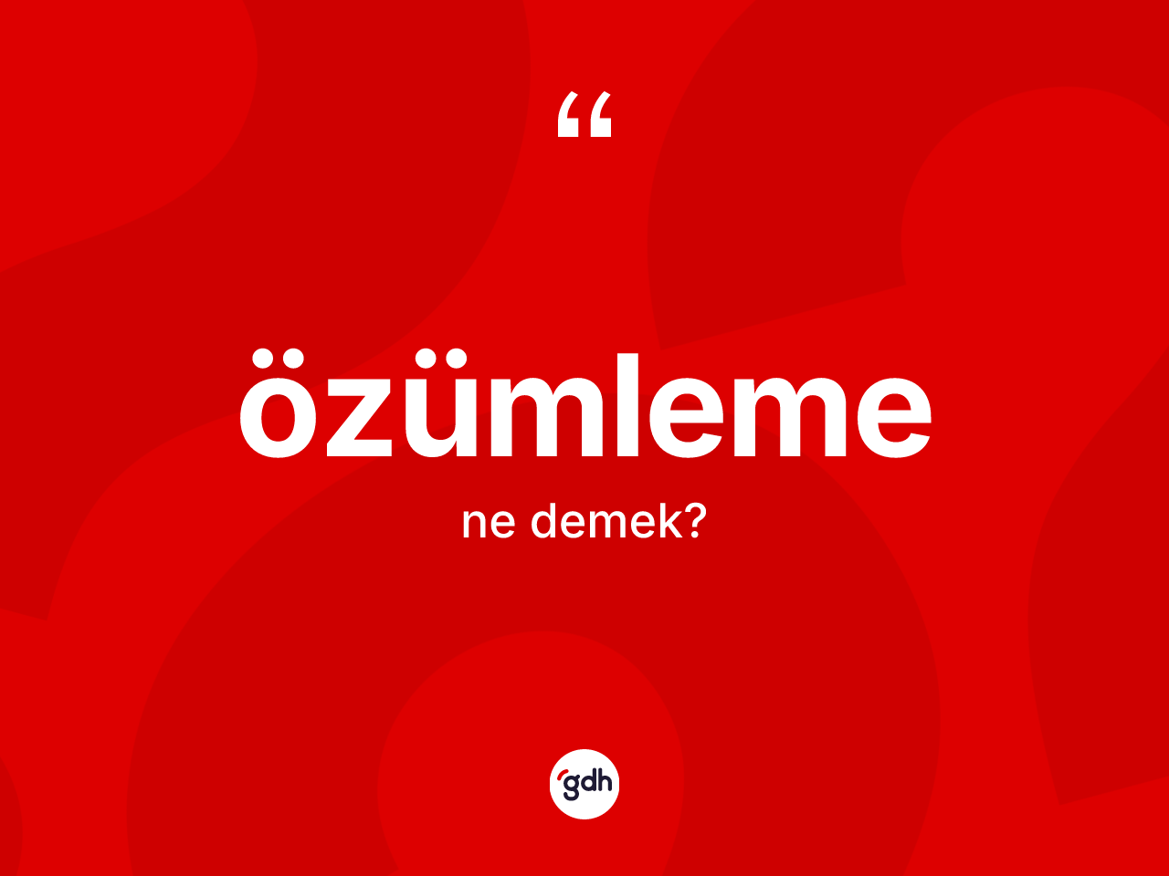 Özümleme ne anlama gelir? Özümlemenin TDK'ya göre anlamı nedir?