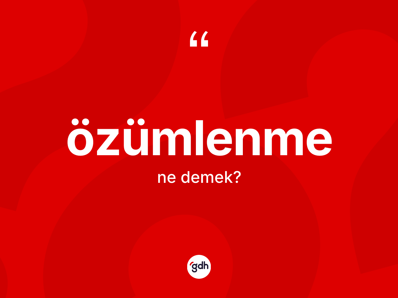 Özümlenme kelimesi ne demek? Özümlenmenin TDK'ya göre anlamı nedir?