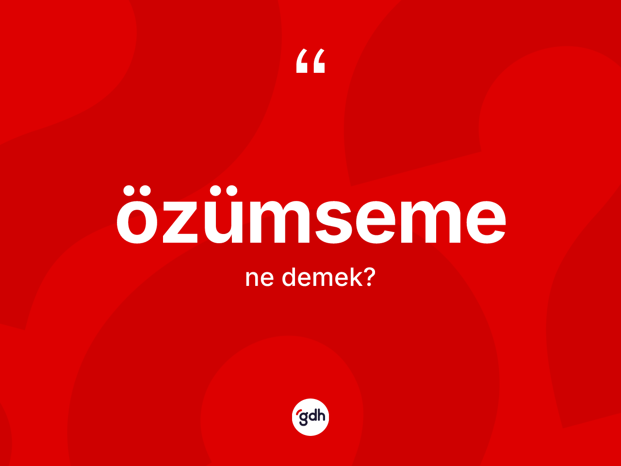 Özümseme kelimesinin tanımı nedir? Özümsemenin TDK'ya göre anlamı nedir?