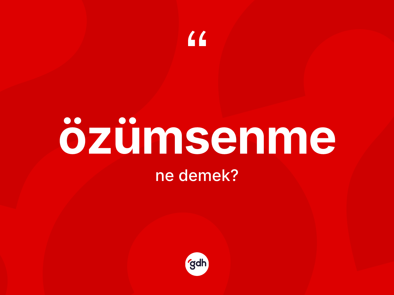 Özümsenme kelimesinin sözlükteki tanımı nedir? Özümsenmenin TDK'ya göre anlamı nedir?