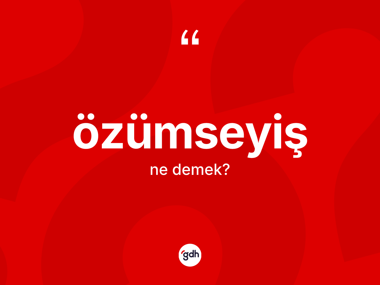 Özümseyiş ne demek? Özümseyişin TDK'ya göre anlamı nedir?