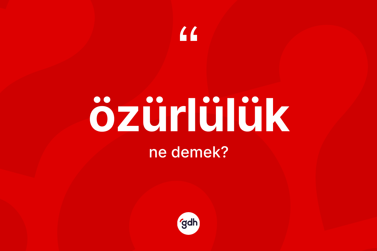 Özürlülük ne demek? Özürlülüğün kısaca tanımı nedir?