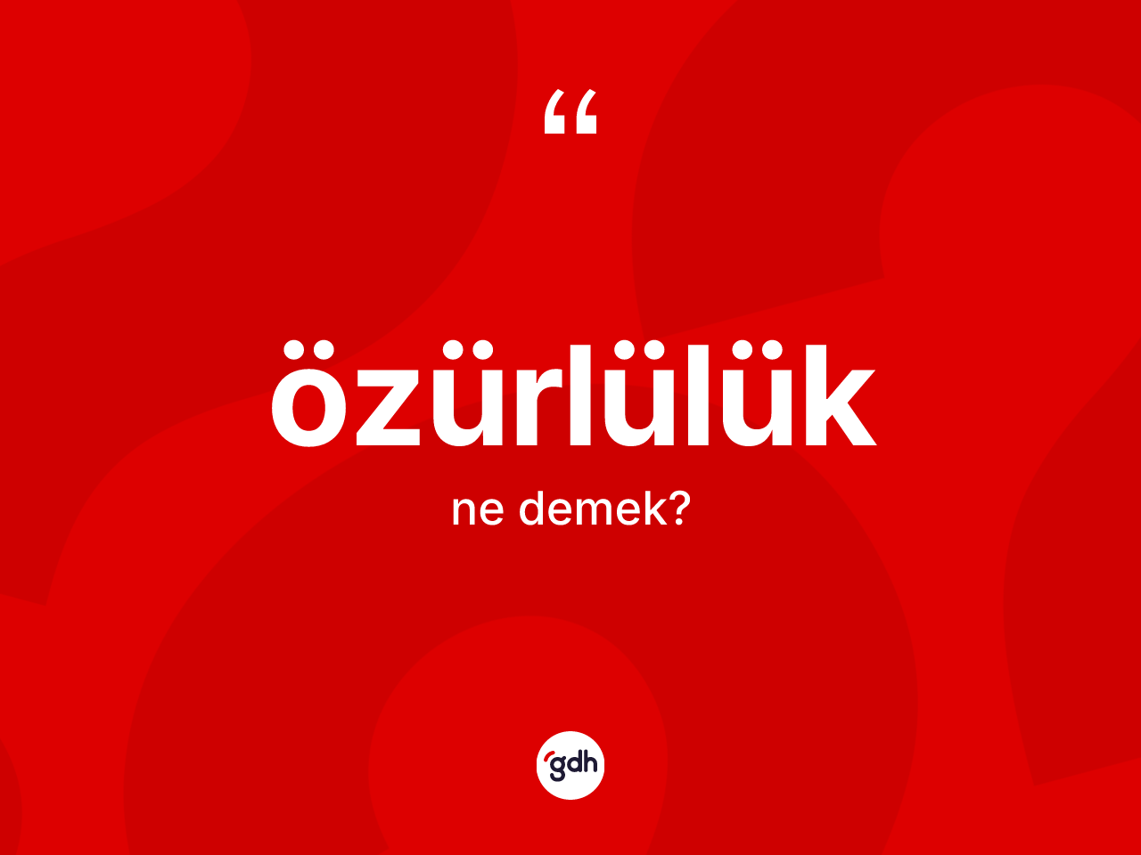 Özürlülük ne demek? Özürlülüğün kısaca tanımı nedir?