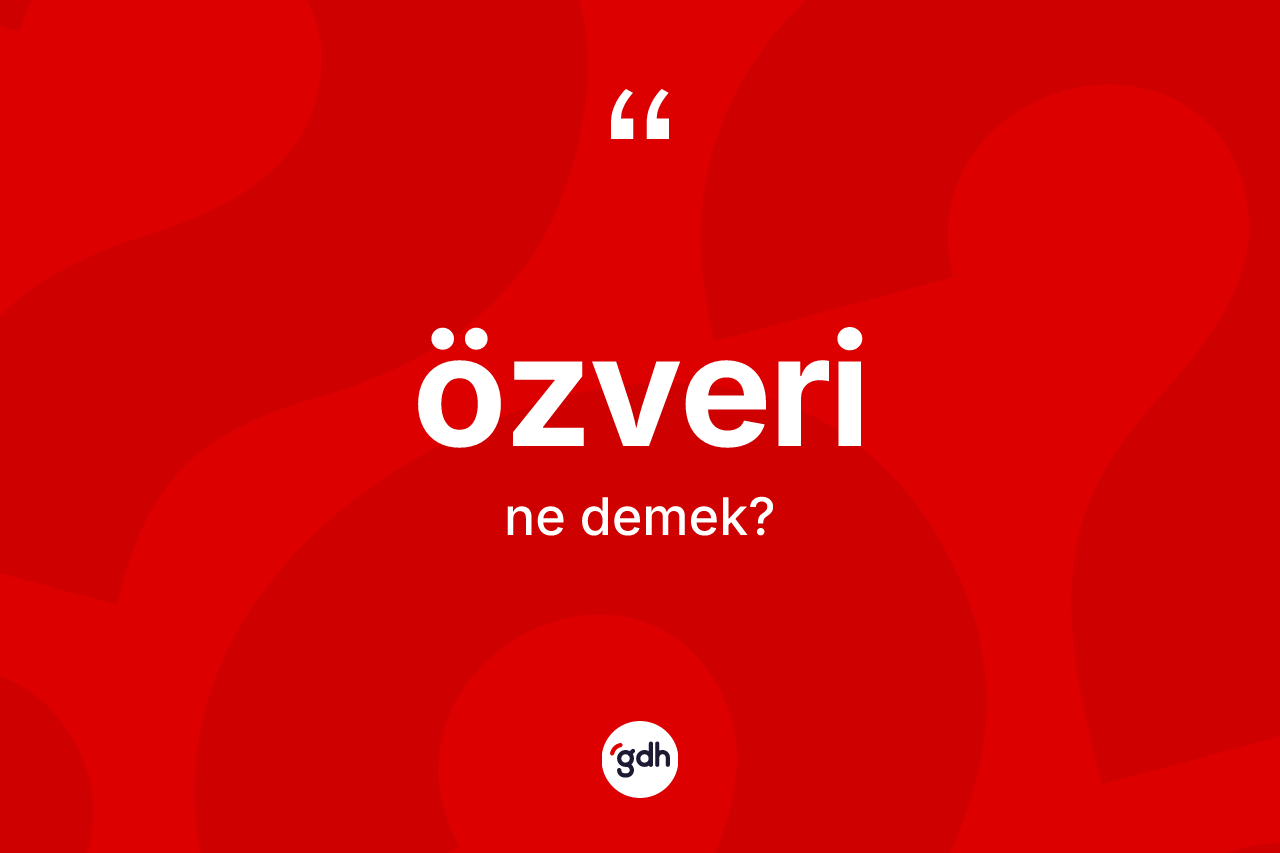 Özveri nedir? Özverinin TDK'ya göre anlamı nedir?