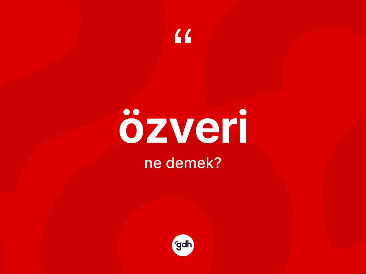 Özveri nedir? Özverinin TDK'ya göre anlamı nedir?