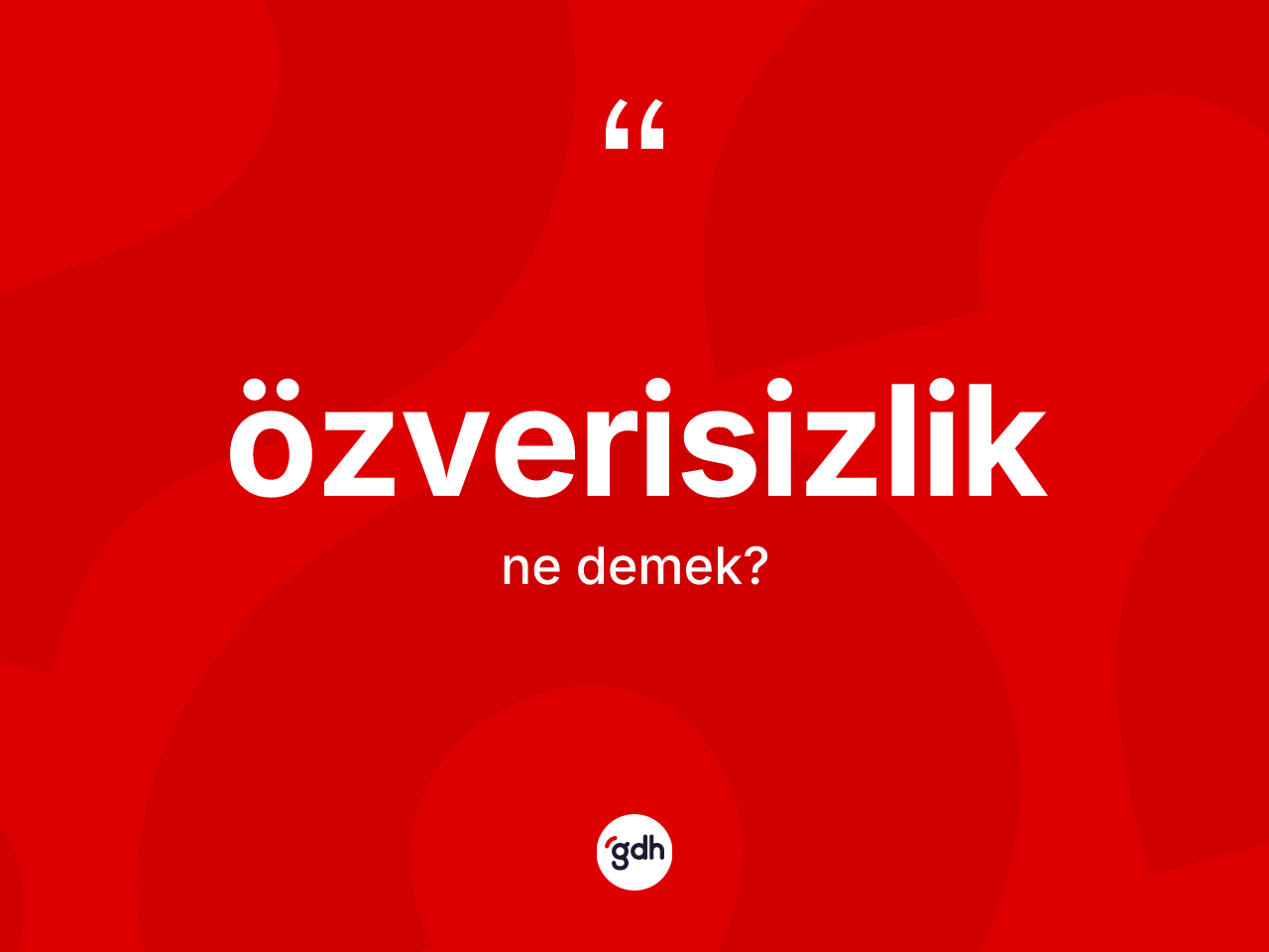 Özverisizlik kelimesinin anlamı nedir? Özverisizliğin TDK'ya göre anlamı nedir?