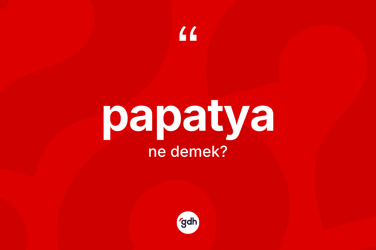 Papatya kelimesi nedir? Papatyanın TDK'ya göre anlamı nedir?