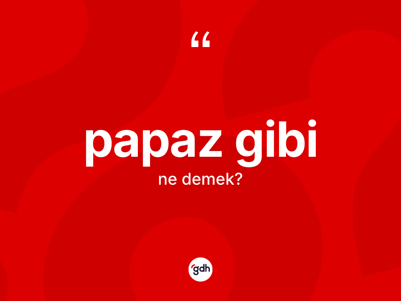 Papaz gibi ifadesi ne demek? Papaz gibi ifadesi nerede kullanılır?