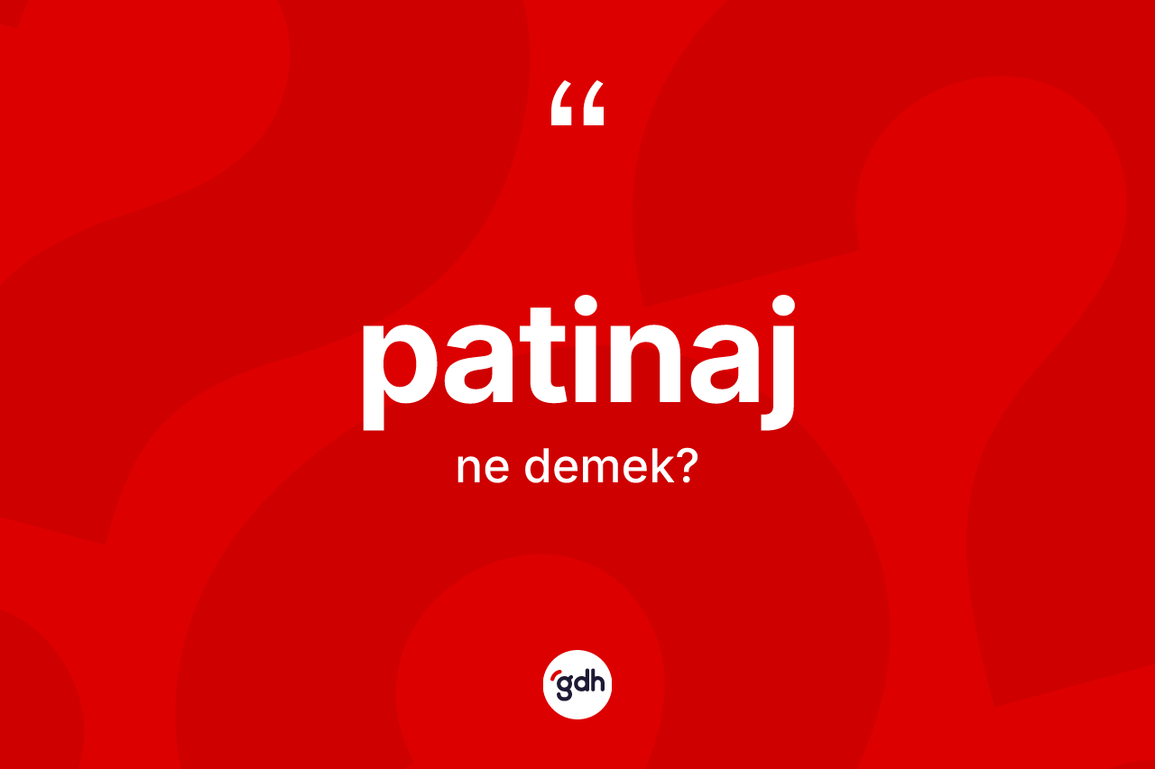 Patinaj ne anlama gelir? Patinaj kelimesinin özellikleri nelerdir?