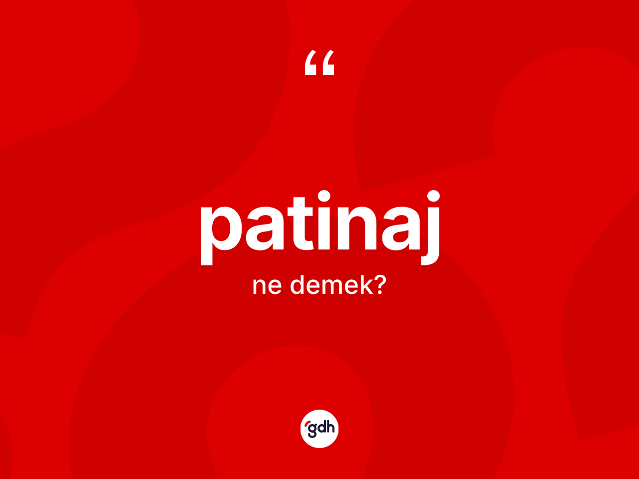 Patinaj ne anlama gelir? Patinaj kelimesinin özellikleri nelerdir?