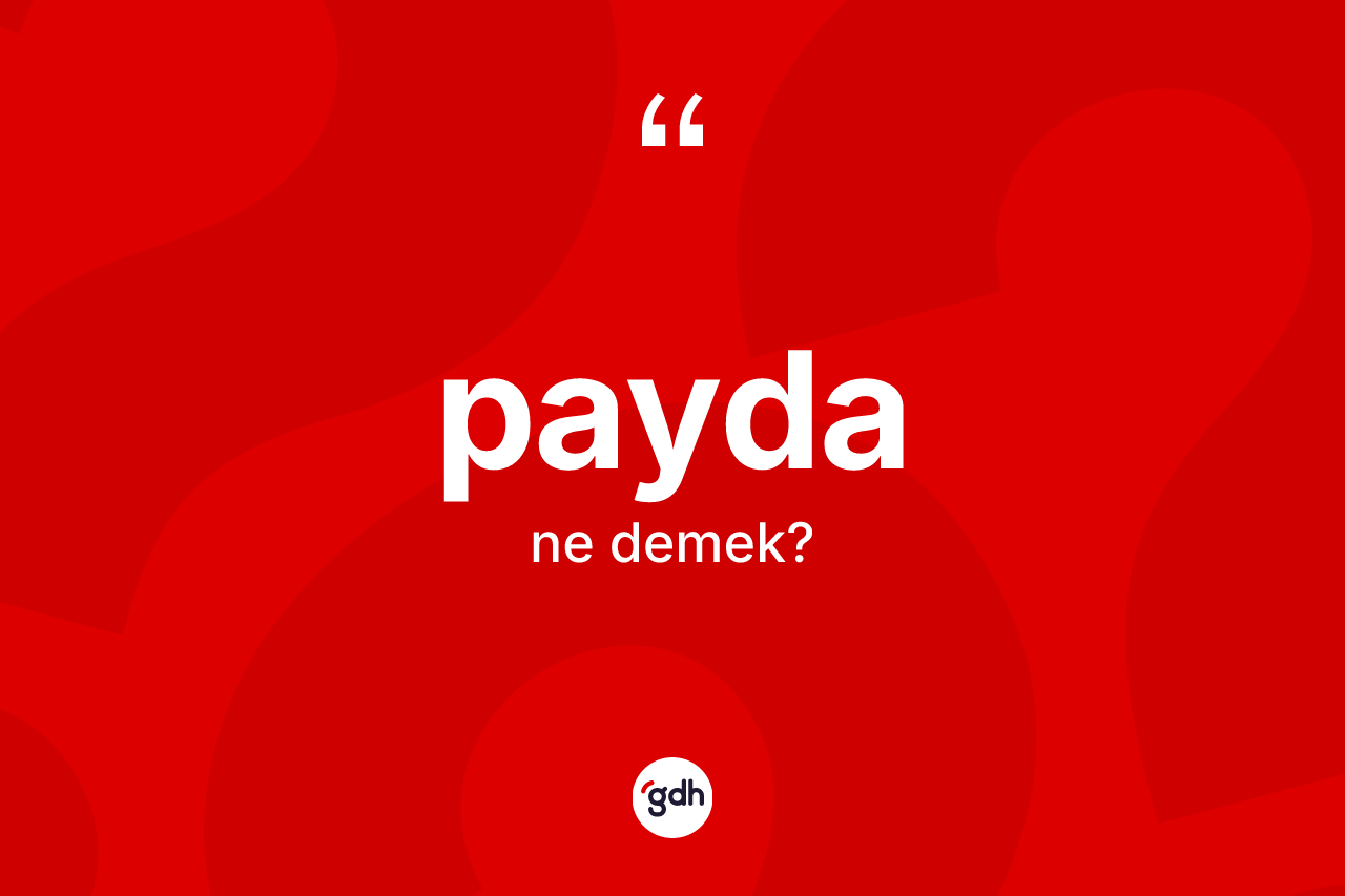 Payda kelimesinin anlamı nedir? Payda kelimesinin kaç farklı anlamı var?