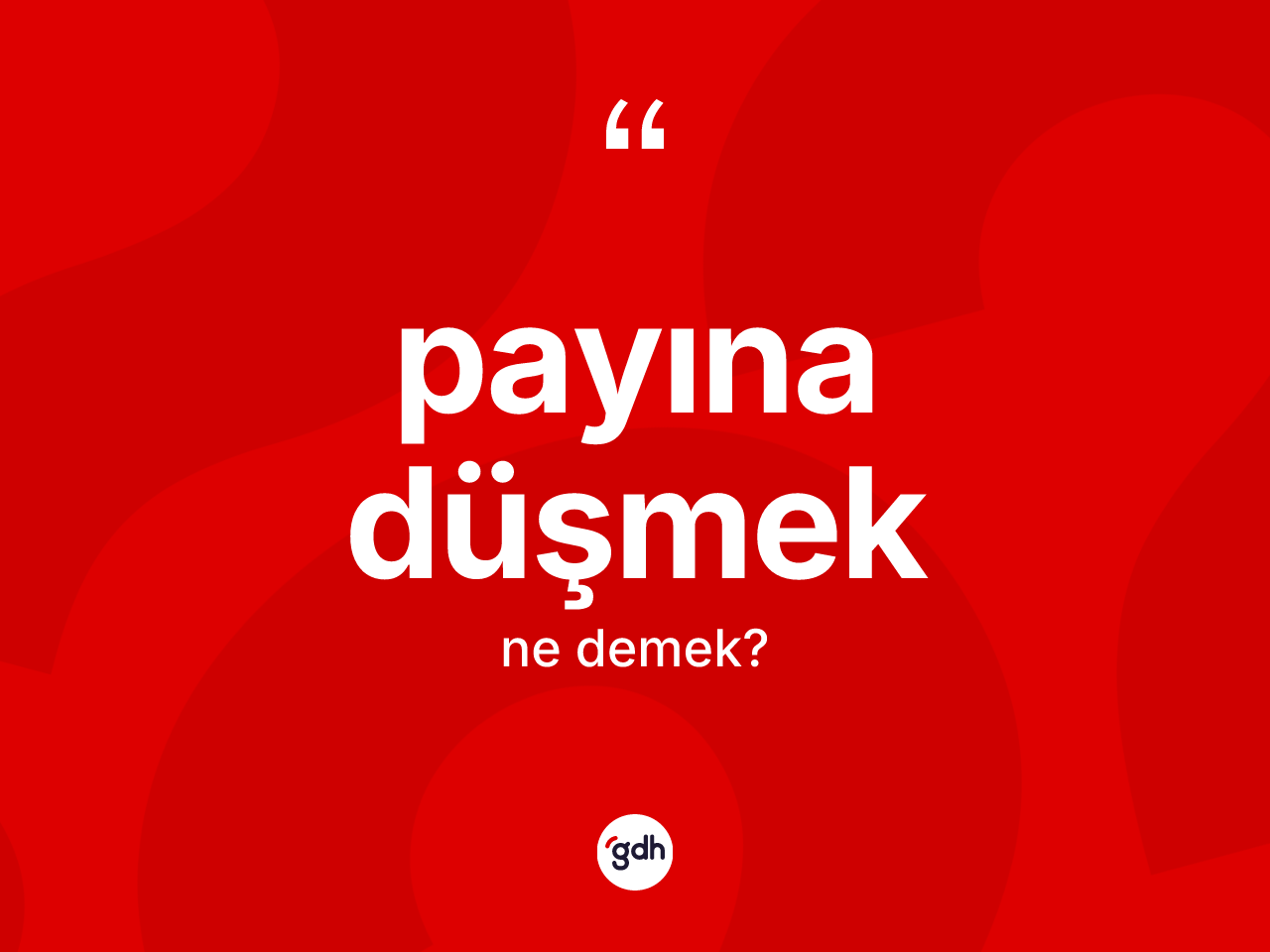 Payına düşmek deyimi ne anlama gelir? Payına düşmek ifadesi nasıl kullanılır?