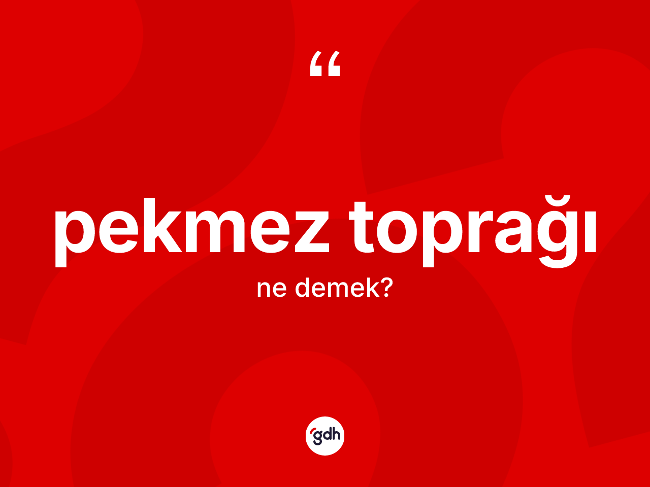 Pekmez toprağı ne anlama gelir? Pekmez toprağının halk arasındaki kullanımı nasıldır?