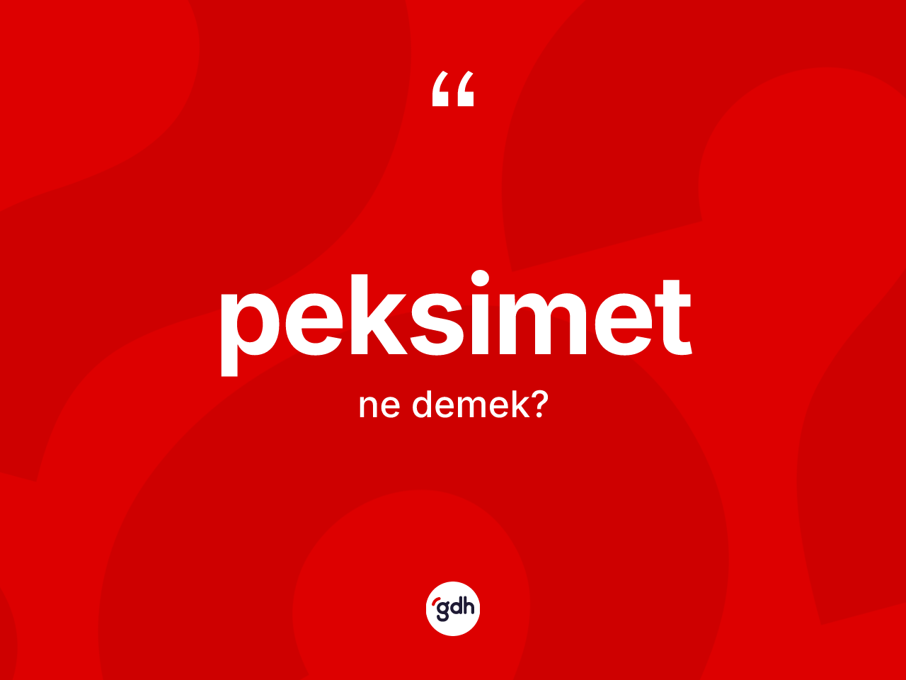 Peksimet kelimesinin sözlükteki tanımı nedir? Peksimedin TDK'ya göre anlamı nedir?
