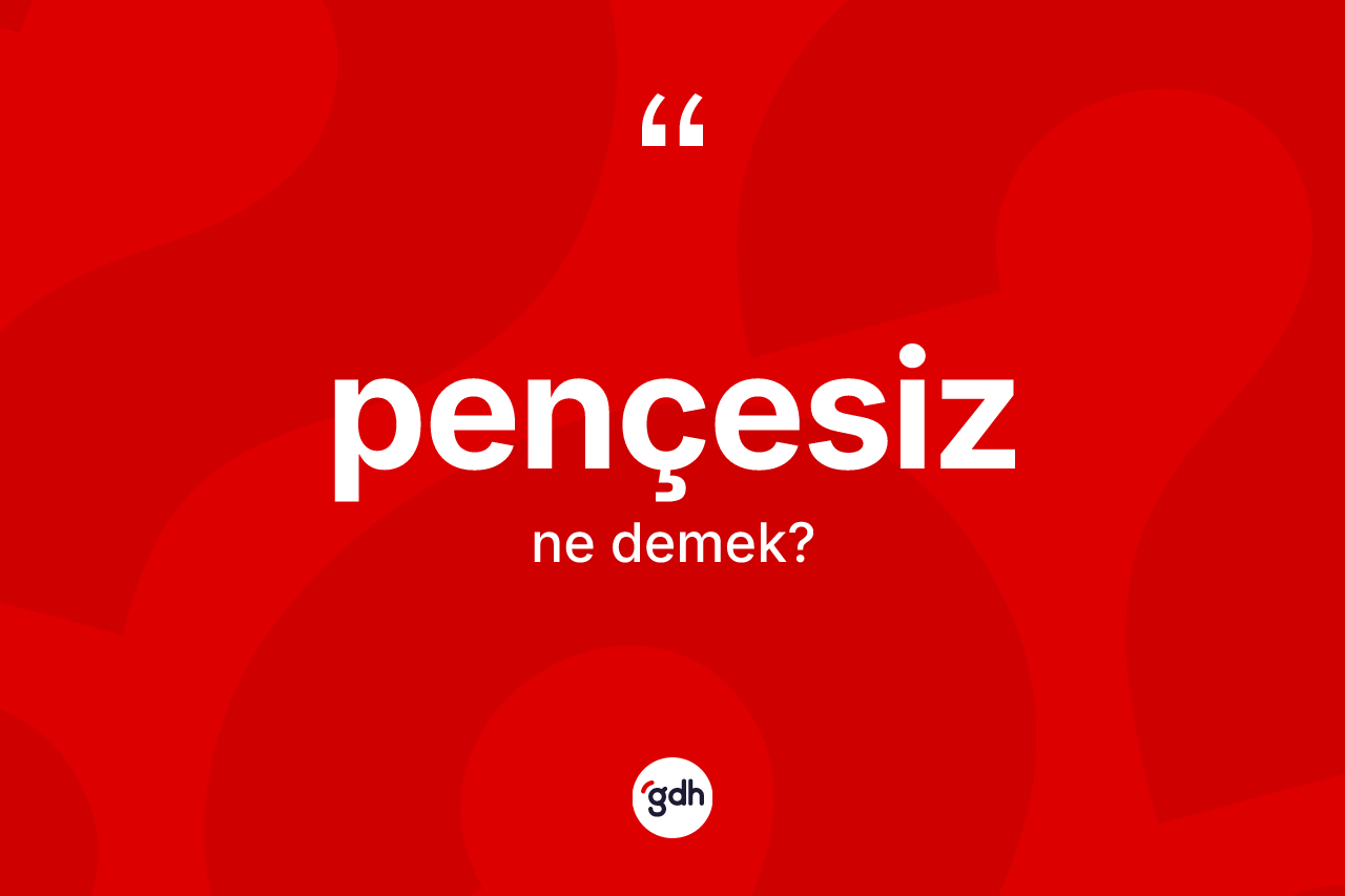 Pençesiz kelimesi ne demek? Pençesizin TDK'ya göre anlamı nedir?