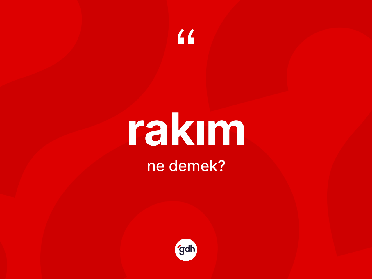 Rakım kelimesinin tanımı nedir? Rakım kelimesinin özellikleri nelerdir?