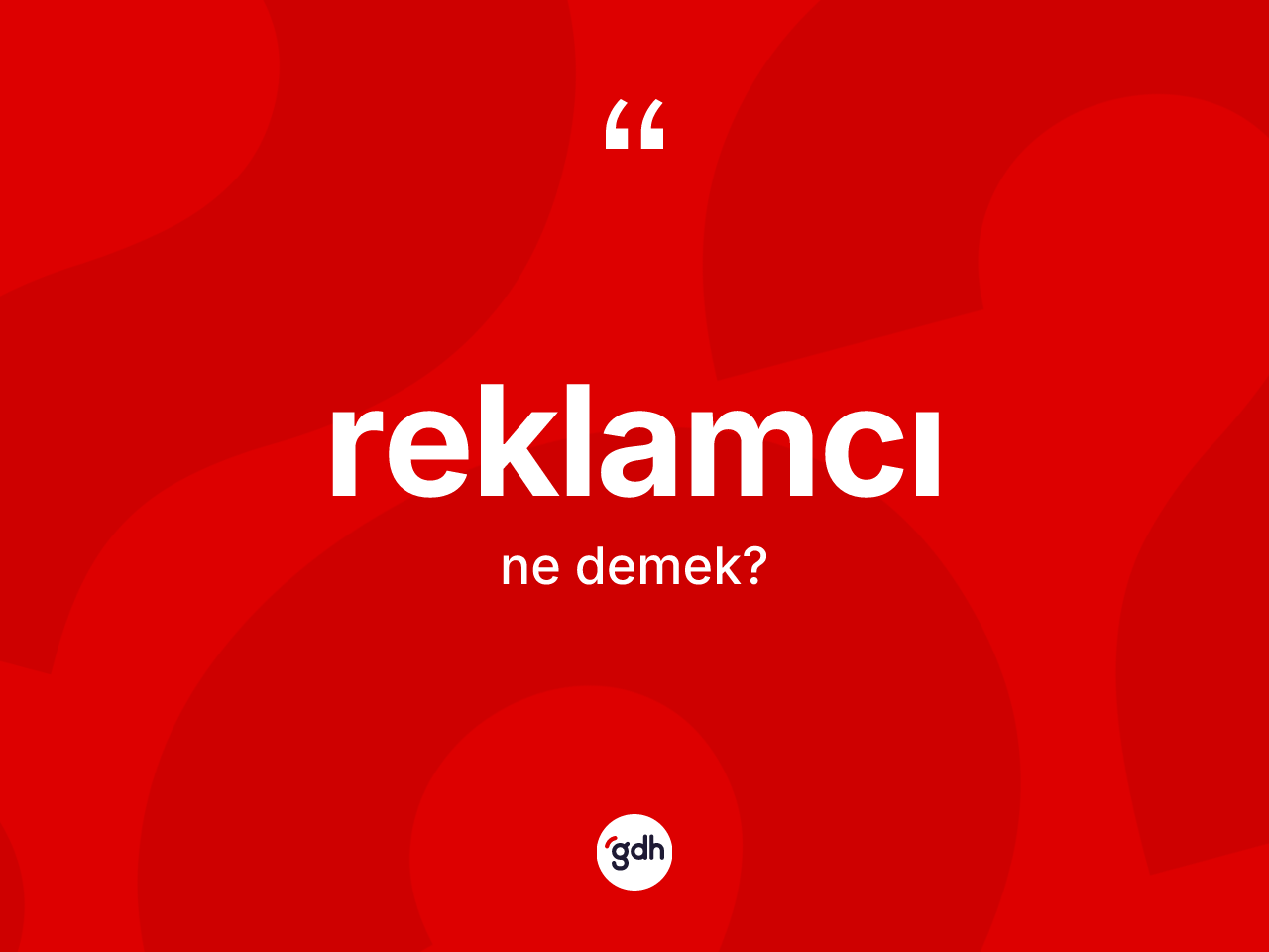 Reklamcı ne anlama gelir? Reklamcı kelimesinin TDK anlamı nedir?