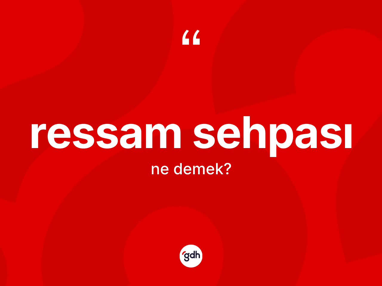 Ressam sehpası kelimesinin anlamı nedir? Ressam sehpası kelimesinin TDK anlamı nedir?