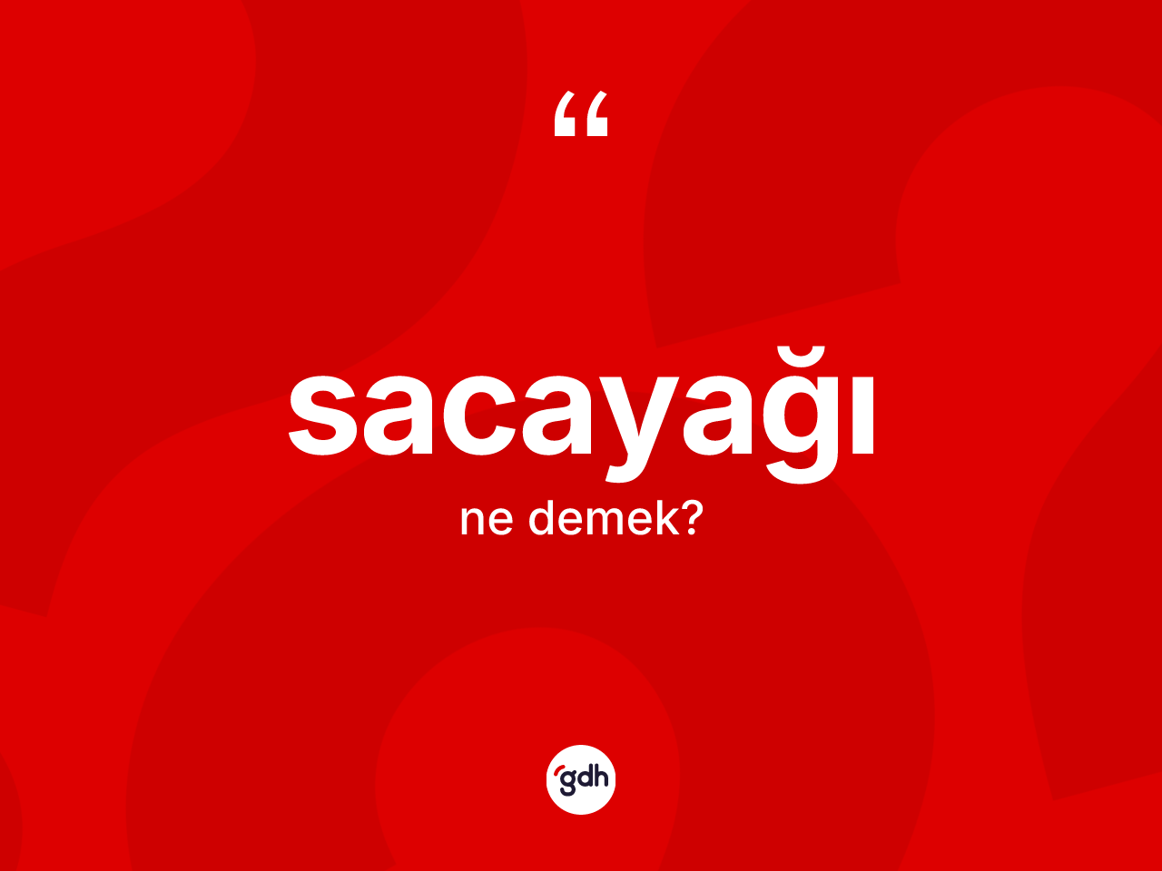 Sacayağı kelimesinin sözlükteki tanımı nedir? Sacayağı kelimesinin kaç farklı anlamı var?