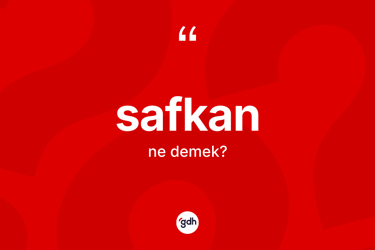 Safkan kelimesi ne demek? Safkanın TDK'ya göre anlamı nedir?
