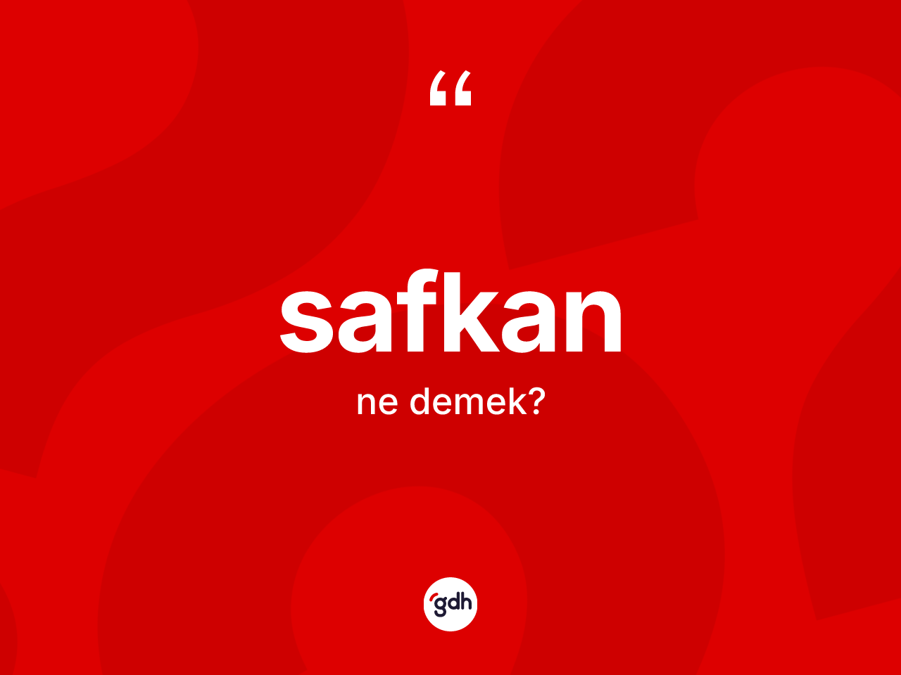 Safkan kelimesi ne demek? Safkanın TDK'ya göre anlamı nedir?